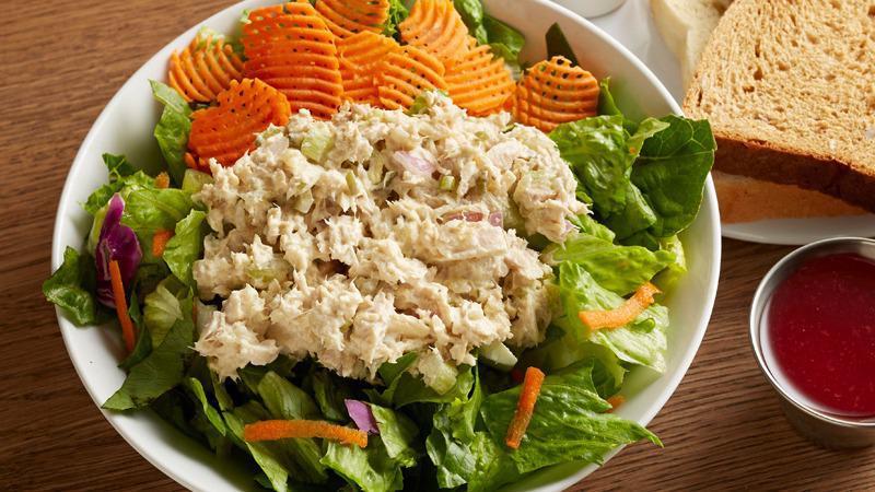 Tuna Salad · Assorted greens topped with albacore tuna salad.