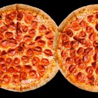 2 X-Large 1 Topping Pizza · 