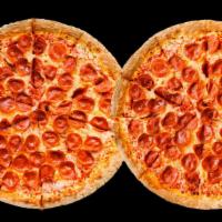 2 Large 1 Topping Pizza · 