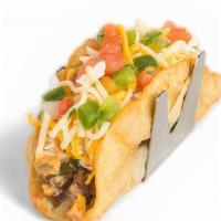 Chipotle Steak · Sautéed onions and peppers, chipotle aioli, pico de gallo, Cheddar-Jack cheese on our puffy ...