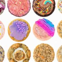 Dozen Box - All The Flavors · Twelve cookies. One of each flavor we currently have available (pictured cookies not guarant...