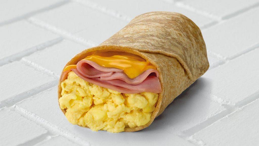 Omelet Wrap · 3 Eggs Scrambled, Your Choice of Meat and Cheese on a Whole Wheat Wrap
