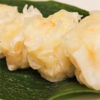 Steamed Shrimp Shumai (6) · w/ Ginger garlic soy sauce