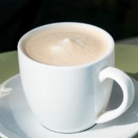 Chai Latte · Equal part chai tea & milk. Hot or iced.
