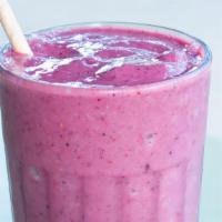 Berry Smoothie · Vegan. berries, orange juice, banana, oat milk,