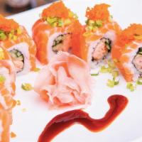 Salmon Lover Roll · Salmon Roll, Spicy Salmon. 8 Pieces.