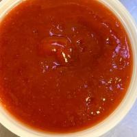 Sriracha Hot Sauce · Spicy sauce.