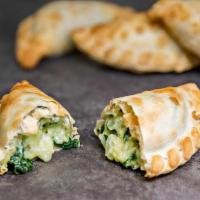 Spinach Empanada · Vegetarian.. Spinach and cheese.