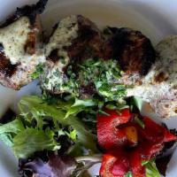 Lamb Kebab · Lamb kebab: high quality Australian or New Zealand lamb marinated with Moroccan preserved le...