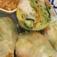 Fresh Spring Roll · Popular Items. Fresh Thai spring rolls filled with shredded veggies and herbs and served wit...