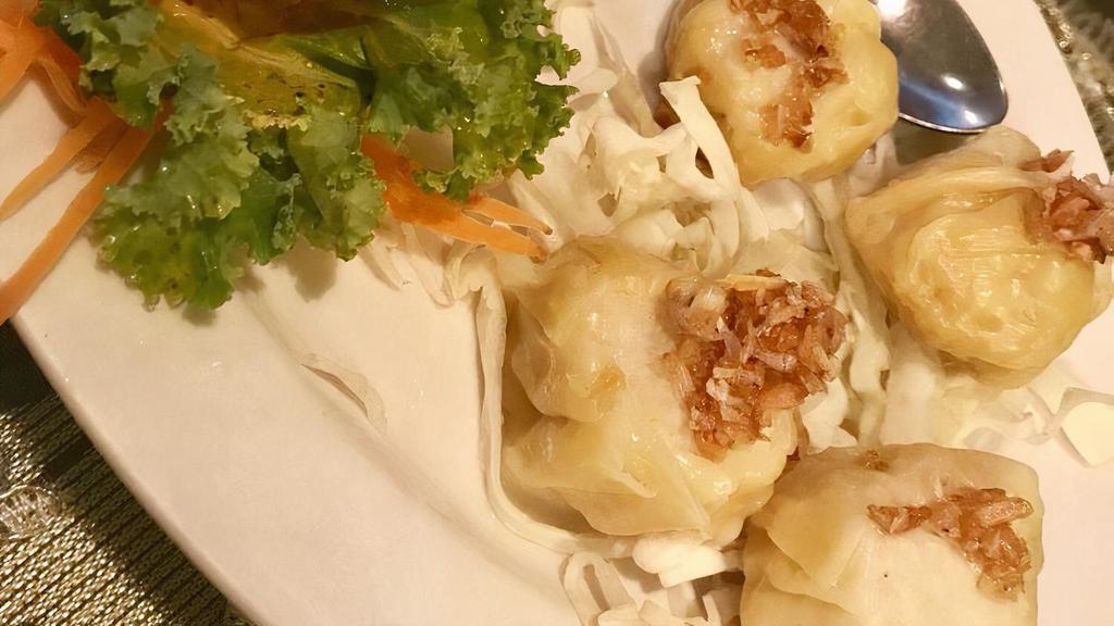 Steam Dumplings · Popular Items. Marinated chicken, shrimp steamed dumplings served with sweet soy dipping sauce.