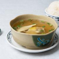 Wonton Soup · Most popular. Includes two pork and shrimp wontons in a chicken broth.