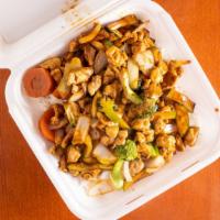 Hibachi Chicken · Served with vegetables & rice
