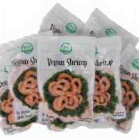 Vegan Shrimp Packs · Each bag contains approximately 18 pieces of shrimp<br />51 Calories/ 0.5g of protein per se...