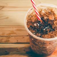 Fountain Drink · Choice of Coke, Diet Coke, Sprite, Dr. Pepper, Hi-C Lemonade and Barq's Root Beer