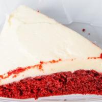 Slice Of Red Velvet Cake · 