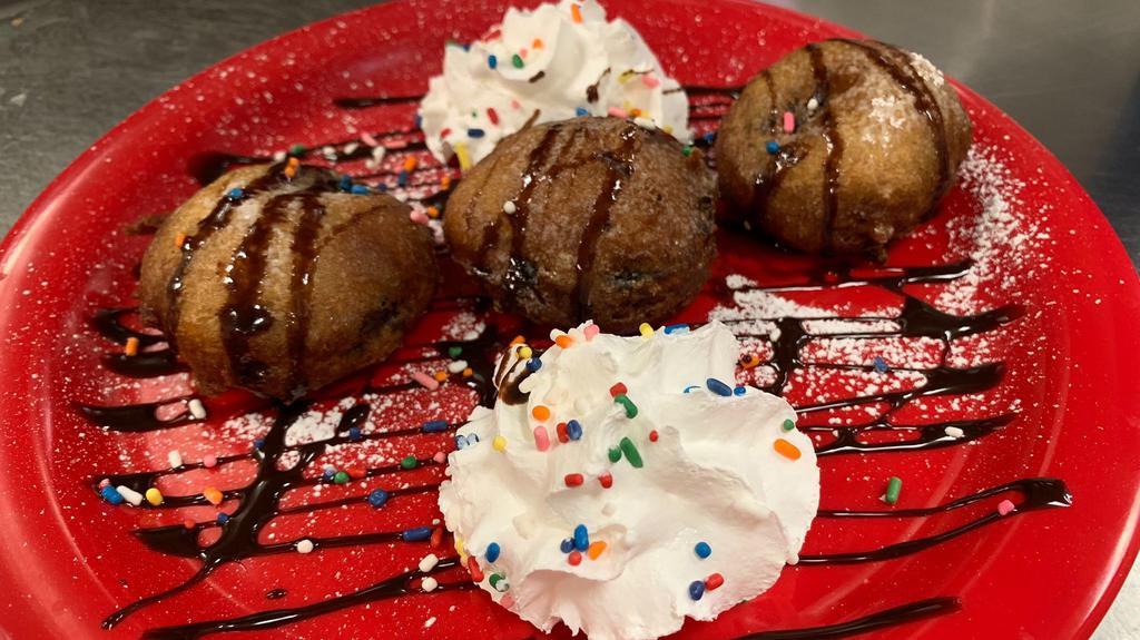 Deep Fried Oreos · America's classic cookie gets an indulgent makeover. Deep-fried and dusted with powdered sugar