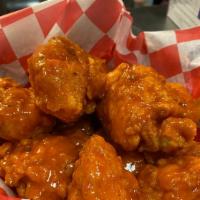 10 Piece Boneless Wings · Served with your choice of ranch or blue cheese
