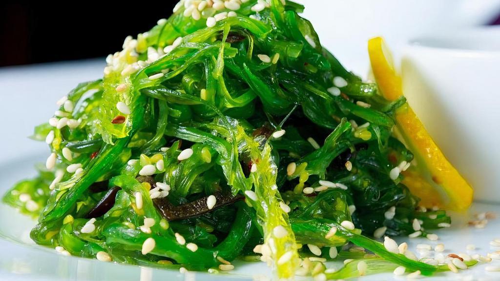 Seaweed Salad · Seasoned wakame. V-GF