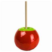 Classic Red Candy Apple · Classic red candy on a crisp Granny Smith apple. Red Candy Apples ordered through DoorDash c...