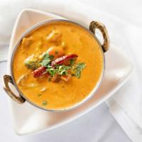 Coconut Curry · Vegetarian, gluten-free. Cauliflower, carrots, onions, potato, peppers, and tomatoes cooked ...