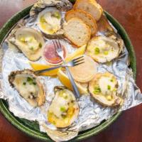 1/2 Dozen Charbroiled Oysters · Served on the half shell