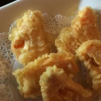 Sweet Potato Tempura Appetizer · 