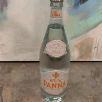 Aqua Panna · 750 mL of glass bottled water