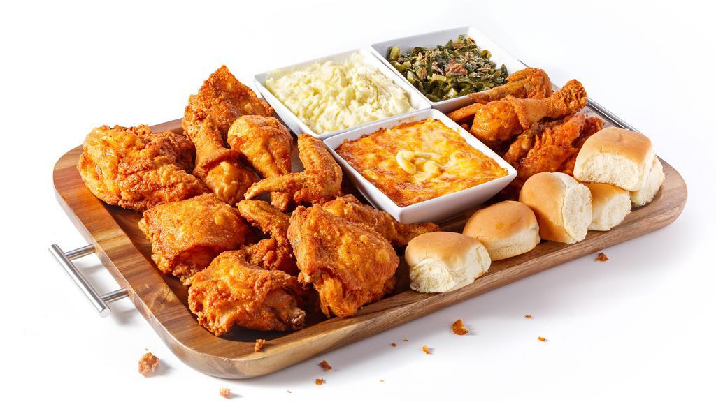 21 Piece & Sides · 21 Piece of chicken with 4 sides