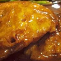 House Special Egg Foo Young · With pork, chicken and shrimp.