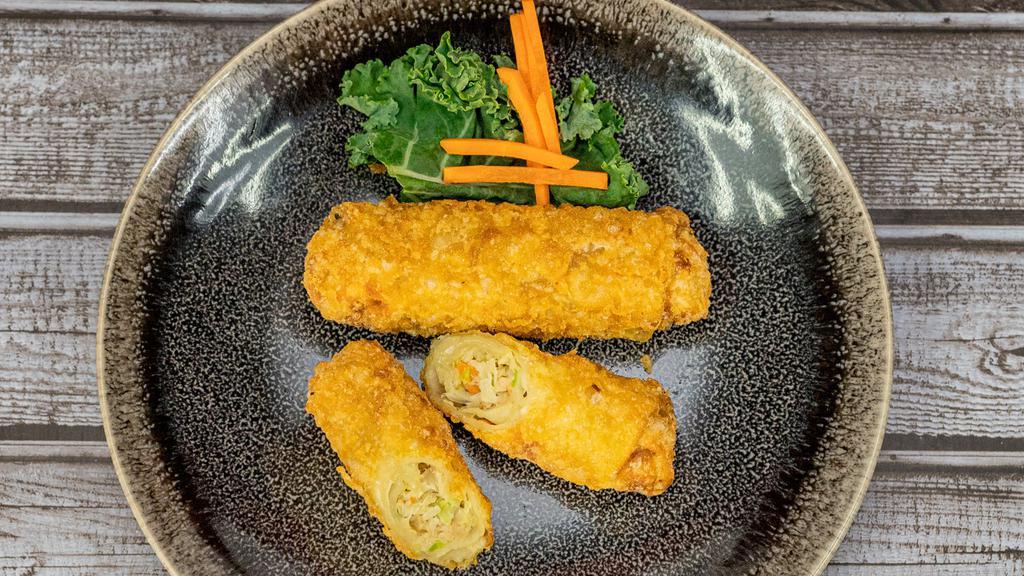 Egg Roll · 2 pieces. Deep fried vegetable and pork.