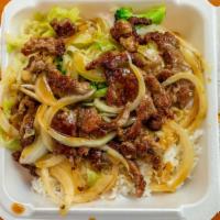 Beef Teriyaki · Served with rice or noodle & vegetable.