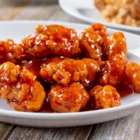 Sweet Chilli Boneless Wings · Delicious crispy whole chicken wings deep-fried tossed with sweet chili sauce.
