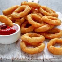 Onion Rings  · Deep-fried battered onion rings.
