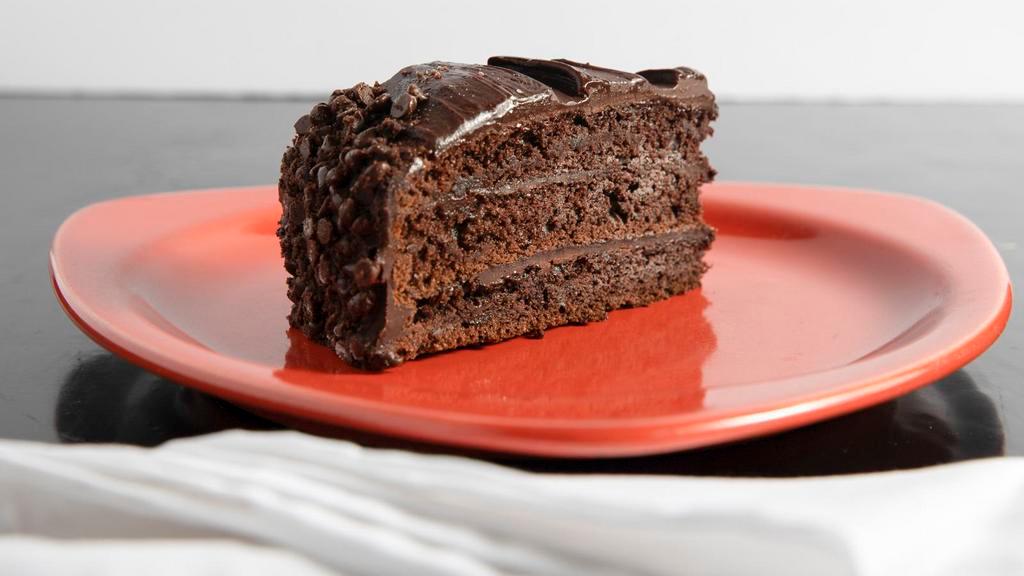 Chocolate Fudge Layer Cake · 