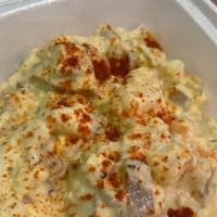 Potato Salad · Homemade with real potatoes and all the right seasonings just like your Grandma used to make!