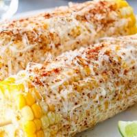 Elotes · Its street corn, so its automatically 