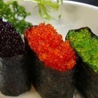 Tobiko (Flying Roe) · Raw or uncooked.