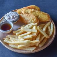 Fish & Chips · An Alamo drafthouse favorite. Beer-battered cod served with tartar sauce, malt vinegar, and ...
