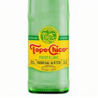 Topo Chico Sparkling Mineral Water Bottle · 
