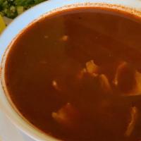 Caldo De Chivo · Lamb stew.