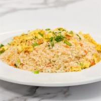 Fried Rice · Carrot. Bell pepper. Cabbage. Green onion.