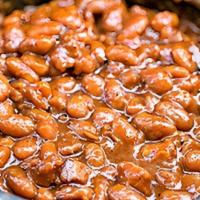 Bbq Baked Beans · Seasoned without pork.