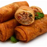 Fresh Spring Rolls (Summer Rolls) · Rice paper wrapped with customer's choice of meat, rice noodle, lettuce, cucumber, carrot, a...