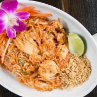 Pad Thai · Not spicy. The national noodle dish of Thailand; sold on every street. Recommended with our ...