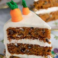 Carrot Cake · All Natural Made With Real Cream Cheese.