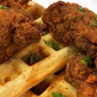Chicken & Waffles · Once upon a time roscoe’s and gladys knights’ were king, we took said crown. .. We said what...