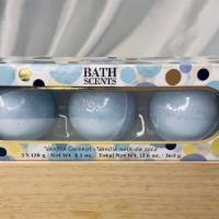 Coconut Vanilla Bath Bomb · Drop bath fizzy into warm bath and enjoy!