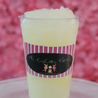 Frozen Lemonade · Cool off and enjoy our signature frozen drink. It's  24oz of deliciousness.