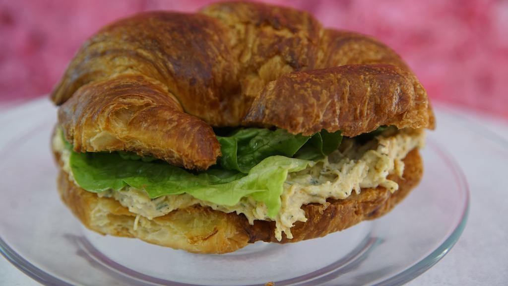 Tuna Salad Croissant Combo · Enjoy a delicious toasted buttery croissants with 
